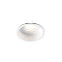 Plafonnier encastr� HYDE R GU10 IP44, blanc mat 