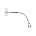 Luminaire mural LOKE LED IP20, chrome 