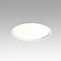 Faro Plafonnier encastr� LUAN LED IP44, blanc mat 
