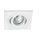 Plafonnier encastré RADON SQ GU10 IP20, blanc mat 