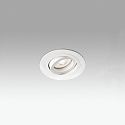 Faro Plafonnier encastré RADON R GU10 IP20, blanc mat 