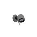 Luminaire mural STONE GU10 IP20, gris 