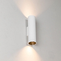 Faro Luminaire mural STAN 2L haut bas GU10 IP20, blanc mat 