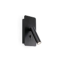 Luminaire mural SUAU LED IP20, noir mat 