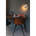 Faro wall luminaire SMILE E27 IP20, white matt 
