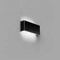 Luminaire mural NASH LED IP20, noir mat 