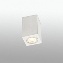 Faro Luminaire de plafond SVEN SQ GU10 IP20, blanc mat 