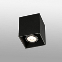 Faro Luminaire de plafond TECTO GU10 IP20, noir mat 
