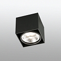 Faro Luminaire de plafond TECTO G53 IP20, noir mat 