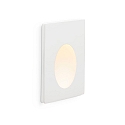 Luminaire d'encastrement mural  PLAS LED IP20, blanc mat 