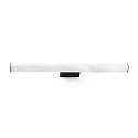 Luminaire mural VOLGA LED IP44, noir mat 
