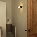Luminaire mural DANUBIO LED IP44, bronze 