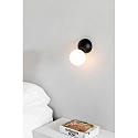 Luminaire mural JOY LED IP20, noir mat 