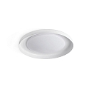 Applique et plafonnier DOLME LED IP20, blanc mat 