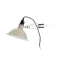 Lampe � pince PEPPER E27 IP20, beige 