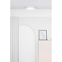Faro Luminaire de plafond VUK LED IP44, blanc mat 