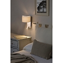 Faro Luminaire mural FOLD E27 IP20, blanc mat 