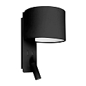 Luminaire mural FOLD E27 IP20, noir mat 