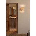 Faro Luminaire mural SAMBA E27 IP20, beige, blanche 