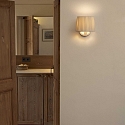 Faro Luminaire mural SAMBA E27 IP20, beige, blanche 