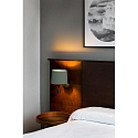Faro Luminaire mural SAMBA E27 IP20, vert, noir mat 