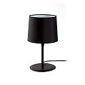 Lampe de table CONGA E27 IP20, noir mat 
