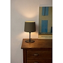 Faro Lampe de table SAMBA E27 IP20, vert, noir mat 