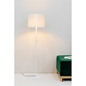 Lampadaire SAMBA E27 IP20, beige, blanc mat 