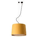 Luminaire à suspension SAMBA E27 IP20, jaune, noir mat 