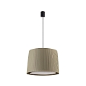 Luminaire à suspension SAMBA E27 IP20, vert, noir mat 