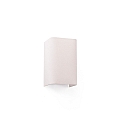Luminaire mural COTTON E27 IP20, blanc mat 