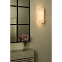 Faro Luminaire mural COTTON à 2 flammes E27 IP20, blanc mat 