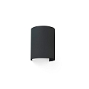 Luminaire mural COTTON semi-circulaire E27 IP20, blanc mat 