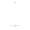 Luminaire à suspension PLAT E27 IP20, blanc mat 