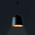 Faro Luminaire à suspension CRATER E27 IP20, noir mat 