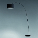 Faro Lampadaire PAPUA E27 IP20, noir mat 