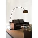 Faro Lampadaire PAPUA E27 IP20, noir mat 