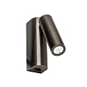 Luminaire mural ROB LED IP20, bronze 