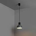Faro Luminaire à suspension KOMBO E27 IP20, gris, noir mat 
