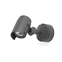 Luminaire mural d'ext�rieur FOC 150 LED IP65, gris fonc� 