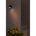 Faro Luminaire mural LIT GU10 IP54, gris foncé 
