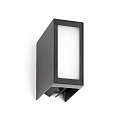 Faro Luminaire mural d'extérieur LOG LED IP54, gris foncé 