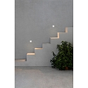 Faro Luminaire mural d’extérieur DART SQ LED IP65, blanc mat 