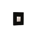 Luminaire mural d’extérieur DART SQ LED IP65, noir mat 