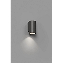 Faro Luminaire mural d'extérieur THON LED IP55, gris foncé 