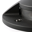 Faro Luminaire sur pied LOTH 4 flammes LED IP67, noir mat 