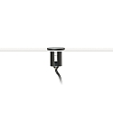 Faro wall recessed luminaire DANG down, round IP67, stainless steel, satined 
