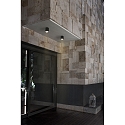 Faro Luminaire de plafond GOZ LED IP65, gris foncé 