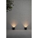 Faro Luminaire sur pied NOBORU LED IP65, gris foncé 