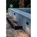 Faro Luminaire mural d'extérieur MUST LED IP65, gris foncé 